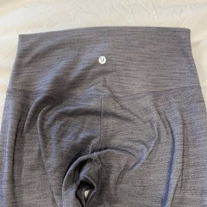 Lululemon Align Leggings Mini Heathered Herringbone 25” size 10